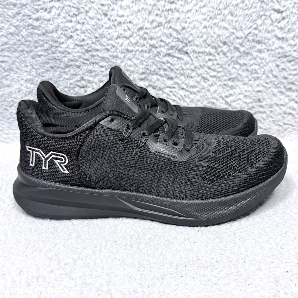 TYR Techknit RNR-1 Womens Size 8.5‎ Trainer Running Shoes Sneakers Black